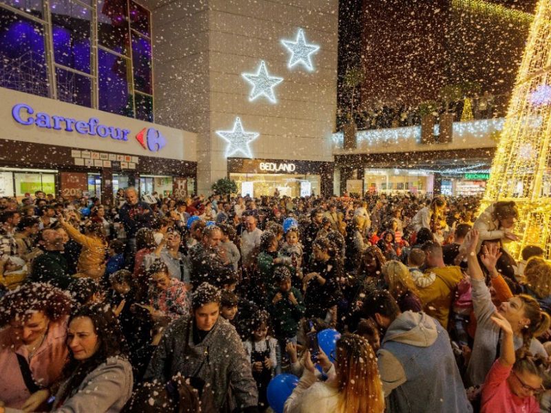 Actividad en un centro comercial de Carmila